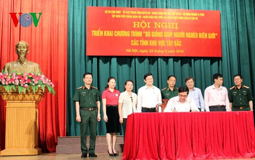 President Truong Tan Sang: more efforts to support people in border areas - ảnh 1